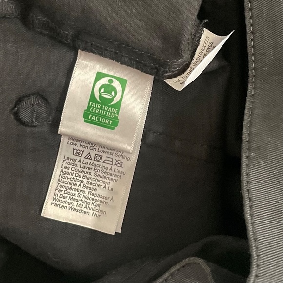 NWT!! J. CREW Sailor Slim Wide Leg Chino Pants Solid Black Nautical 30T 30 Tall - Picture 14 of 16